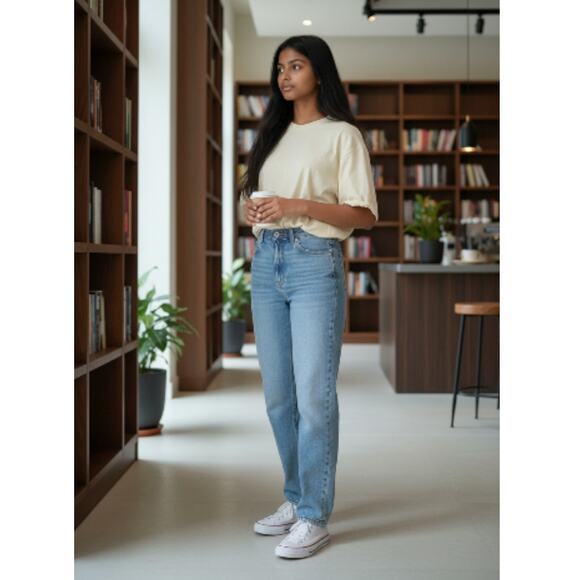 American Eagle Womens Blue Stretchy Skinny Jeans - Size 2 - Picture 1 of 6